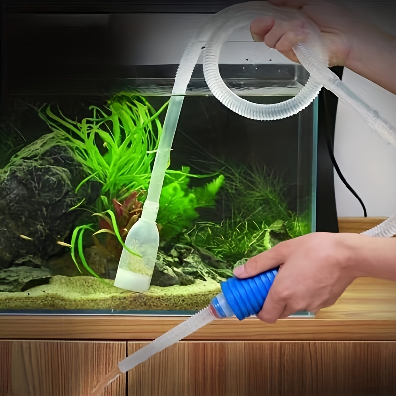 Planted Aquarium Cleaning - Aquarium Water Changer Siphon Pump -