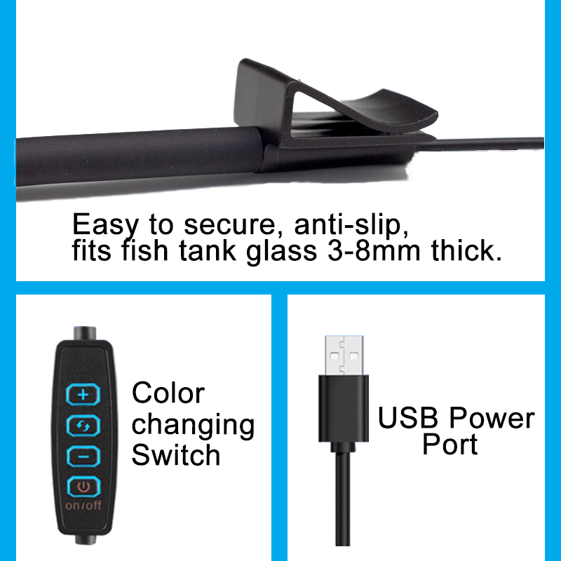 USB Aquarium LED Lamp Fish Tan - Aquarium Plant Light review and price