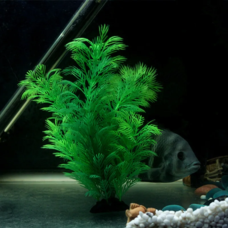 Artificial Aquarium Decor Plan - Aquarium Plant Substrate review and price