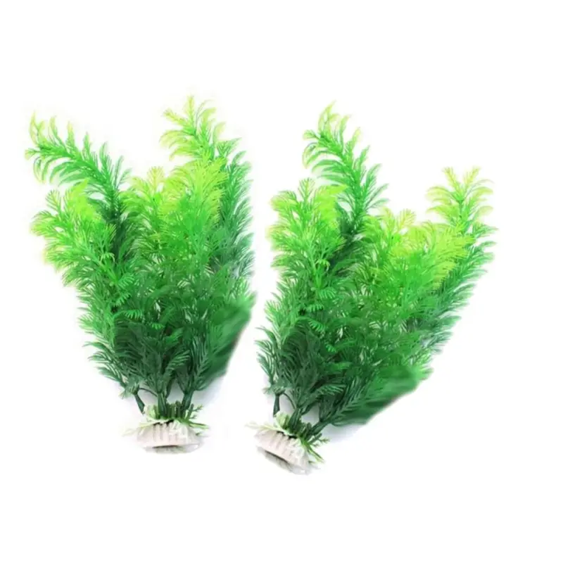 Artificial Aquarium Decor Plan - Aquarium Plant Substrate review and price