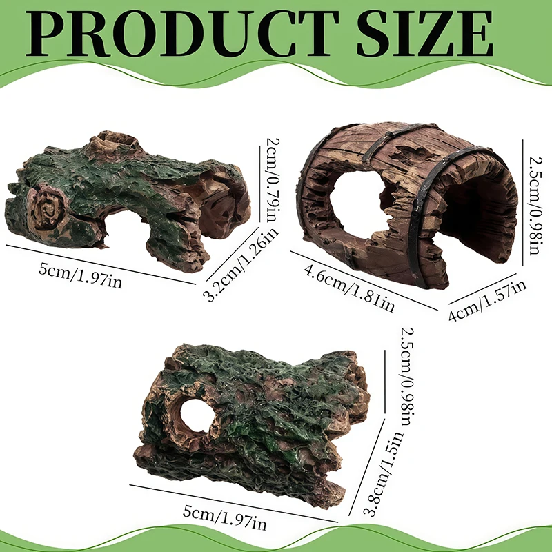 3Pcs Aquarium Resin Decoration - Aquarium Plant Substrate review and price