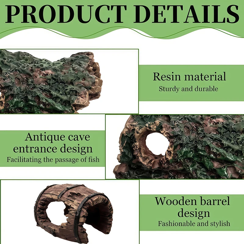 3Pcs Aquarium Resin Decoration - Aquarium Plant Substrate review and price