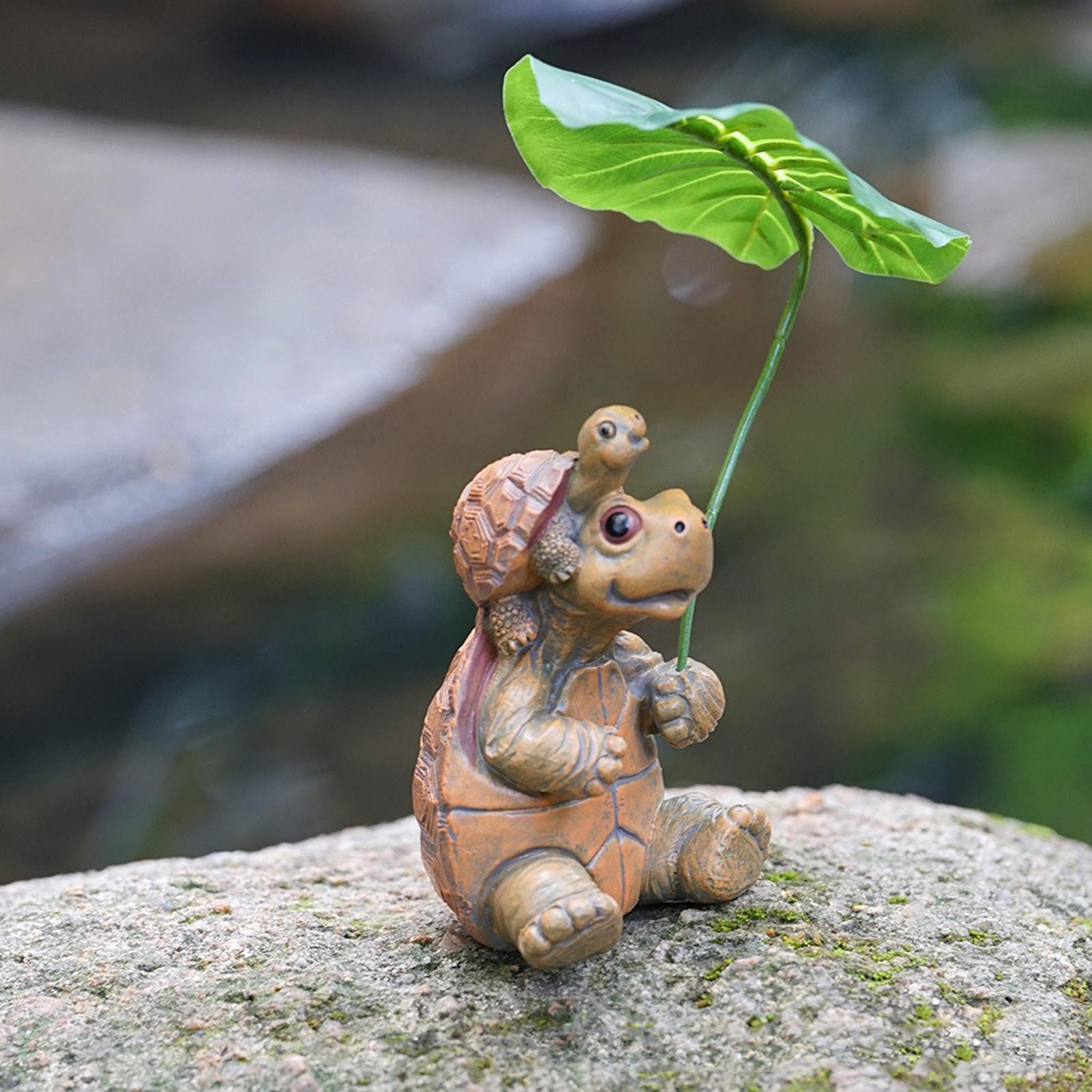 Turtle Figurine Fish Tank Deco - Plant Aquarium Pot review and price