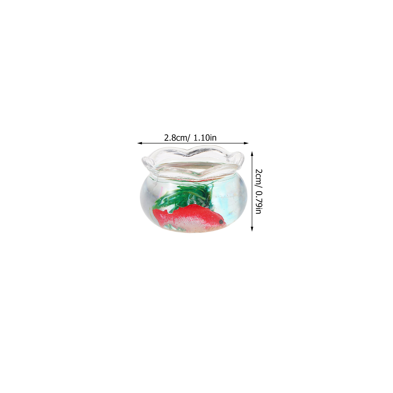 5pcs Miniature Koi Fish Tank:  - Planted Tank review and price